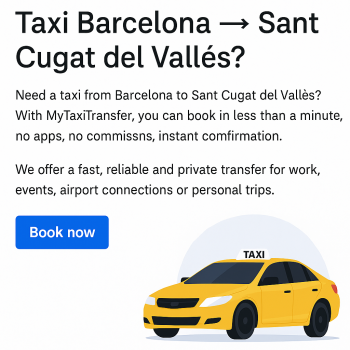 Taxi Barcelona Sant Cugat del Vallès